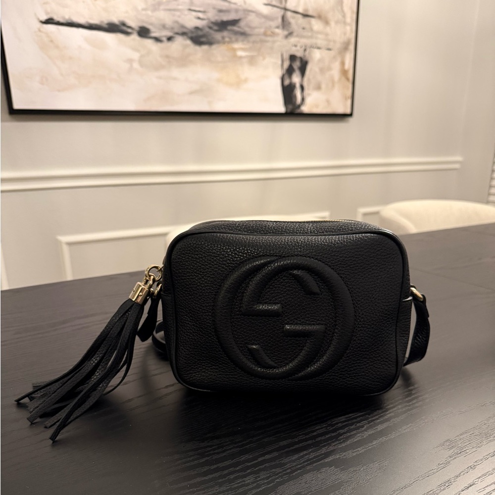 Gucci Soho Disco Leather Crossbody Bag